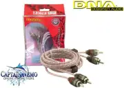 DNA RCA 2 MALE RCA TO 2 MALE RCA PRO SPEC INTERCONNECT RED 1.2 METER BRCA401R