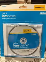 CD/DVD Lens Cleaner Disk 1 Brand New Sealed in Box