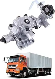 LICHENGTAI 9710025700 Trailer Brake Valve 4 Stage Brake Regulator Dual Circuit Compatible with Various Trailers Trailer Brake Valve