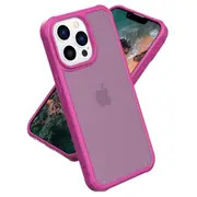 Iphone 13 Pro Case,Military Grade Drop Protection,Heavy Duty Full-Body Shockproof Phone Case-Red