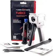 THERMAL HERO NEO (50g) Thermal Paste for Basic Applications: Suitable for All CPUs (AMD & Intel) GPUs Xbox PS4 PS5 Includes Cleaning Cloth and Paste Gun