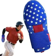 Baseball Sliding Mitt | Hand Sliding Glove Softball with Adjustable Wrist - Baserunning Gear Baseball Training Gear for Athletes Youth Boys Girls