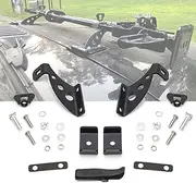KMFCDAE for Jeep JK Hi Lift Jack Mount JL High Lift Jacks Mount Hood Hinge/Door Hinge Bracket Accessories Kit for 2007-2020 Jeep Wrangler JK JL
