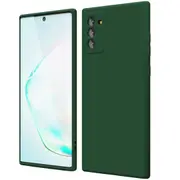MCC For Samsung Galaxy Note10 Soft Liquid Silicone Shockproof Case Cover Note 10 N970 N971 [Dark Green]