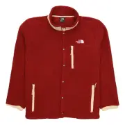 The North Face Parkview Men's Full Snap Fleece Jacket (XLarge, Cordovan) $130