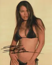 Genuine @ DEVIN DEVASQUEZ @ PLAYBOY Autograph Hand Signed 8"x 10" Photo COA
