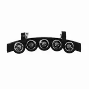 5 LED Cap Hat Brim Clip Head Light Lamp Headlamp Fishing Hiking Cycling HR