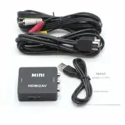HDMI to RCA Converter Kit - FEATURES Converter - HDMI & Composite Cables - Black