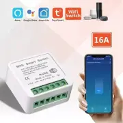 1 PAIR 16A Wifi Smart Switch Smart Home Light Switches Module 2 Way Control 2024