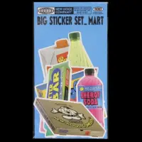 在飛比找蝦皮購物優惠-韓國 MART 貼紙包 貼紙 復古貼紙 美式貼紙 行李箱貼紙