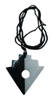 Unisex Necklace Carved Natural Stone Andean Crafts