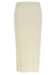 [Max Mara] Max Mara-Losanna Gonne Bianco-Donna M