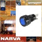 Narva 12 Volt Pilot Lamp With Blue LED Push on terminals Blister Pack