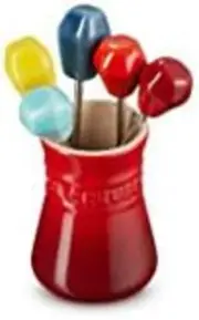 Le Creuset Food Pick Set Rainbow stoneware Ships New Japan FS