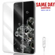 Heavy-Duty Tempered Glass Screen Protector for Samsung Galaxy S20 Ultra SM-G988U