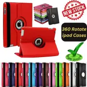 360 Rotate Leather Case Cover For iPad 5 6 7 8 9 10 Mini 4 5 Pro 12.9 11 Air 3 4