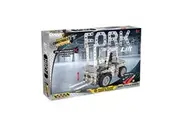 589pc Construct IT Platinum-X DIY Fork Lift Toy w Tools Build Kit Kids 8y+