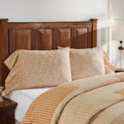 Farmhouse Standard Pillow Case Set of 2 White Ruffling Bedroom Decor VHC Brands