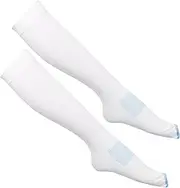PEPLAYTAL 1Pair Breathable Compression Socks for Men Women Elastic Support Hose for Enhanced Comfortable Compression Stockings for Travel Nursing Running