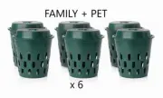 6 x Underground Garden Compost Bucket / Bin * AUSTRALIAN MADE