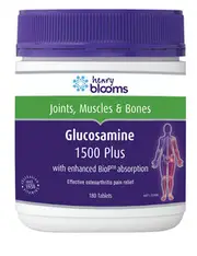 Henry Blooms Glucosamine 1500 Plus (with enhanced BioP) 180 tablets