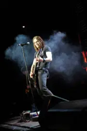 Myles Kennedy of Alter Bridge live on stage at the C/R Awards take - Old Photo 7