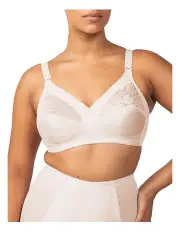 [Triumph] 'Kiss of Cotton' Soft Cup Support Bra in Beige