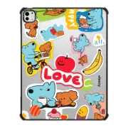 iPad Pro 13-inch (M4) iPad Impact Case Dog lover's daily life