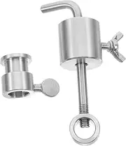 BBQ Rotisserie Fork Stopper Charcoal BBQ Grill Accessory Rotating Skewer Grill Parts