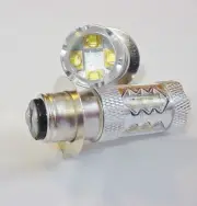 For Yamaha Raptor 250 700 YFM350 Super White 80W LED Headlights Bulbs 2009-2011