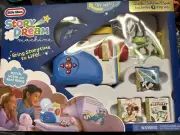 NEW Little Tikes Story Dream Machine Bundle,6 Books,2 Characters, Case(plz Read)