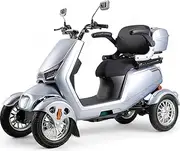 Mobility Scooters for Adults & Seniors, Heavy Duty 4-Wheel 3-Speed .1000W 15 MPH with 35 Mile Long Range Battery 20° Max Climbing, Remote Key