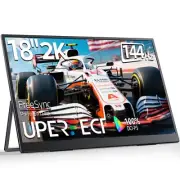 UPERFECT 18’’ 2K 144Hz Portable Monitor IPS HDR 100% DCI-P3 VESA Stand FHD