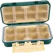 UPKOCH Compartment Fishing Storage Box Double Side Tackle Organizer for Sea Fishing Durable Material for Lures and Baits Convenient Supplies Storage
