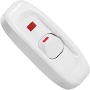 Rocker Switch, AC 10A SPST on off Switch, 3In Mini on off in Line Cord Applia...