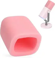 YOUSHARES Pop Filter Compatible with Fifine AM8, Foam Mic Cover for AM8, Professional Mic Windscreen Improve Sound Quality (Pink)