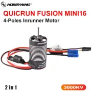 HobbyWing QUICRUN Mini16 3000KV 2in1 Brushless Motor For 1/16 1/18 Crawler Car