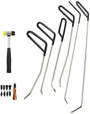 16PCS PDR Rods Tools Car Auto Paintless Dent Repair Pen Removal Puller Kit
