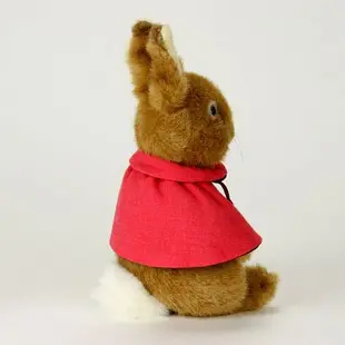 【正版日貨】英國彼得兔娃娃 彼得兔三姊妹絨毛娃娃 彼得兔玩偶娃娃 經典紅色披肩 彼得兔正品 送禮 [預購]