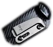 K-SHEATH CLIP- New Titanium Alloy Clip Fast Scabbard Clip for Kydex Sheath (Right-clip type)