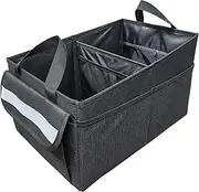 Trunk Storage Organizer | Dust-Proof Waterproof Sturdy Car Organization Foldable - Multi-Compartment, Automotive Accessories, Trunk Storage Bag For Various Models