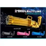 21 HOLE GATLING ELECTRIC BUBBLE GUN *NEW*