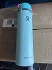 Hydro Flask 24oz Wide Mouth Flex Straw Water Bottle Polar Plunge SEE DETAILS