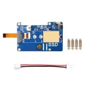 MPS2280P M.2 NVMe SSD Expansion Board Multiple Power Option Led for RPi 5