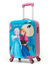 [Disney] Frozen Cabin Trolley Travel Suitcase 20" in Multi