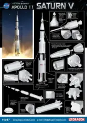 Dragon Model kit 1/72 Apollo 11 Saturn V