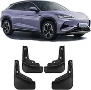YLOXFW Car Mudguard Mud Flaps for BYD Sea Lion 07 2024 Molded Custom Front and Rear Mudflaps Splash Guards Flares Kit 4-PC Auto Accessories,Send 1 Car Wash Towel