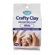 Boyle 500g Crafty DIY Modelling Clay Kids/Children Art/Craft Air Drying White
