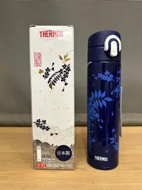 在飛比找Yahoo!奇摩拍賣優惠-日本製 THERMOS 膳魔師 超輕量不銹鋼保溫瓶 400m