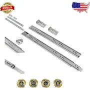 20-Inch Soft Close Drawer Slides – Heavy Duty Side Mount Ball Bearing - 10 Pairs